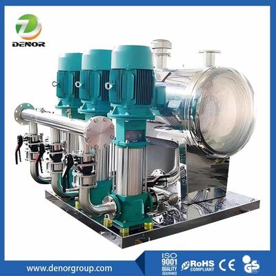 Peralatan pasokan air baja tahan karat dengan tekanan konstan untuk perumahan dan komersial